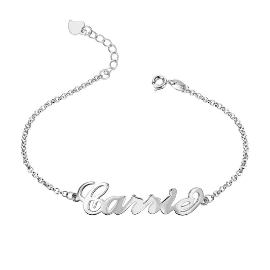 Personalized Name Anklet Stainless Steel