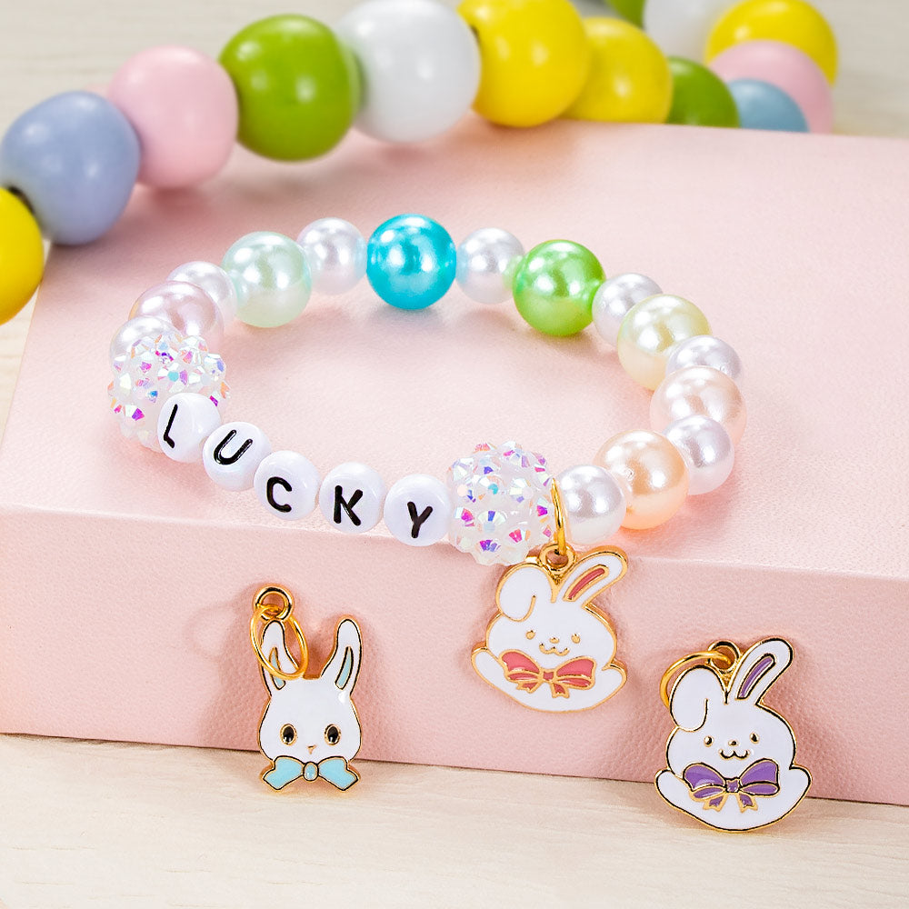 Custom Bunny Names Bracelet