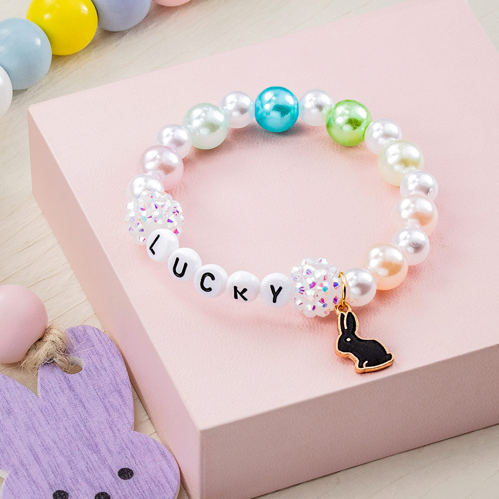 Custom Bunny Names Bracelet