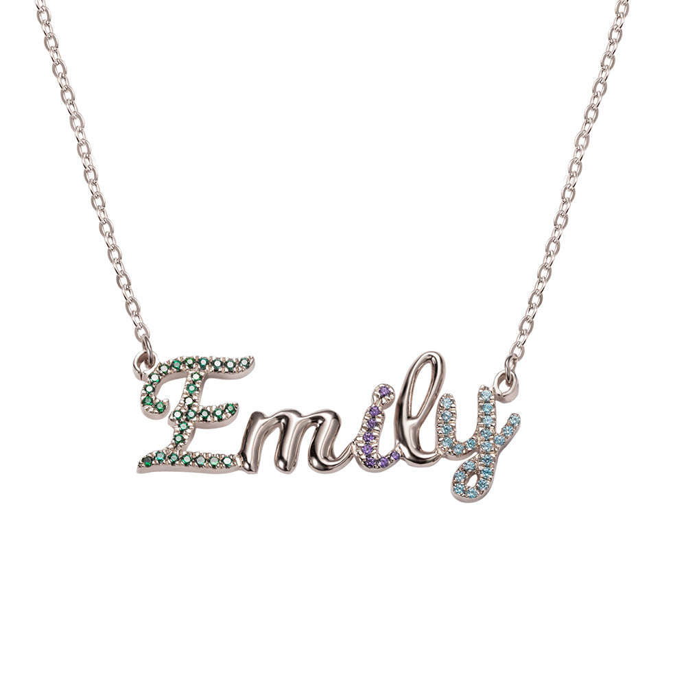 Custom Nameplate Necklace Name Necklace