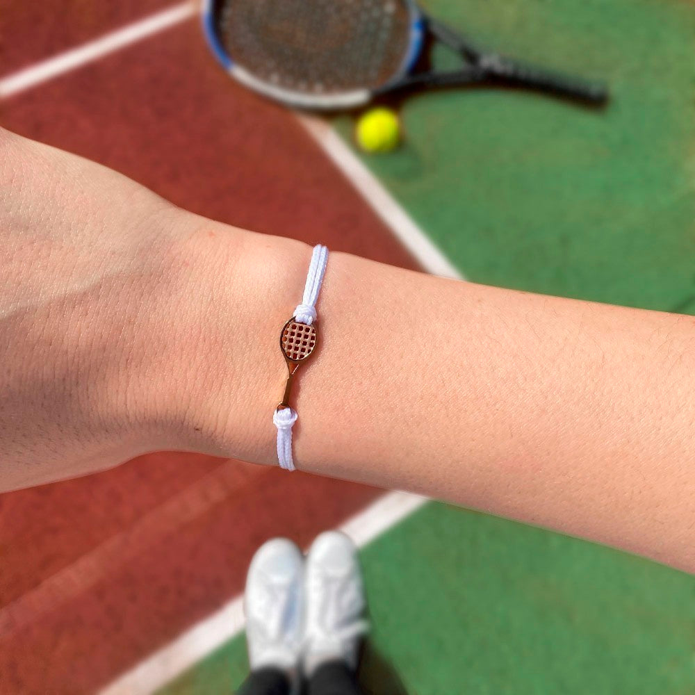 Personalized Initial Tennis Bracelet, Dainty Tennis Bracelet, Birthday/Christmas/Anniversary Gift for Tennis Players/Tennis Fans (NOT Advisable to List on Etsy)