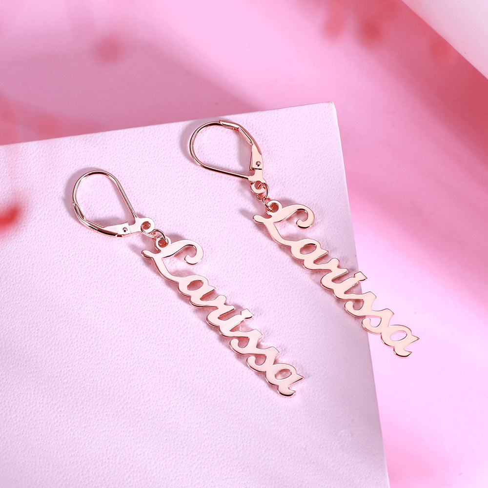 Personalized Name Earrings