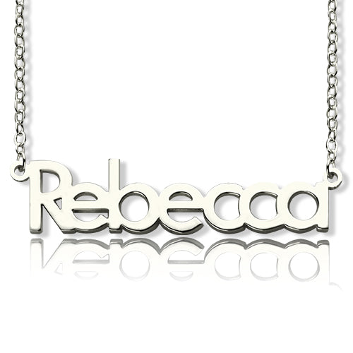 Make Your Own Name Necklace Sterling Silver